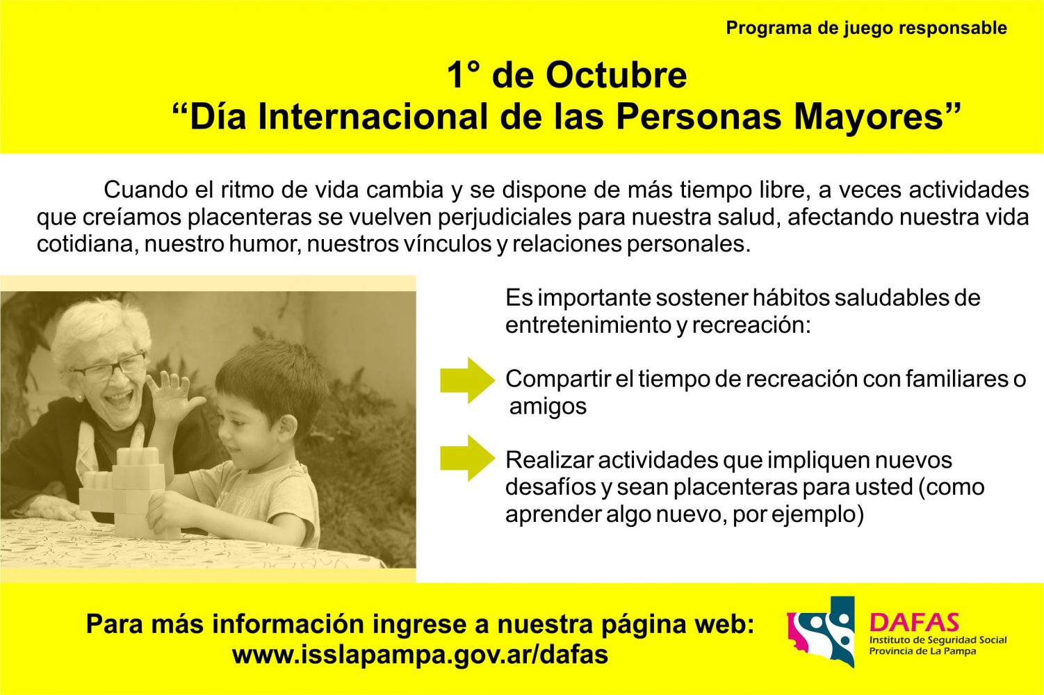 01 De Octubre Día Internacional De Las Personas Mayores Iss La Pampa 0459